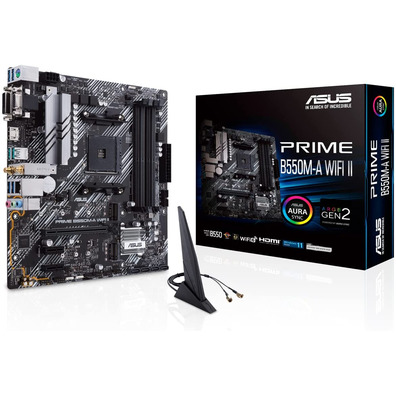 Placa Base Asus Prime B550M-A- Wifi II AM4