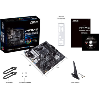 Placa Base Asus Prime B550M-A- Wifi II AM4