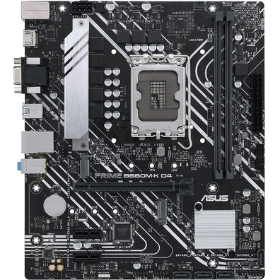 Placa Base Asus Prime B660M-K D4 Socket 1700 MicroATX