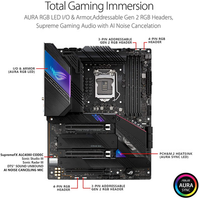 Placa Base ASUS ROG Strix 1200 Z590-E Gaming Wifi