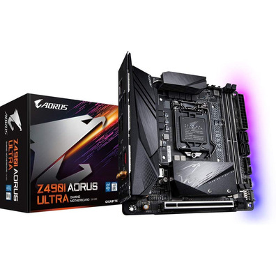 Placa Base Gigabyte 1200 Z490I Aorus Ultra 1.0