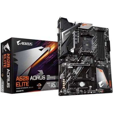 Placa Base Gigabyte Aorus Elite AM4 A520