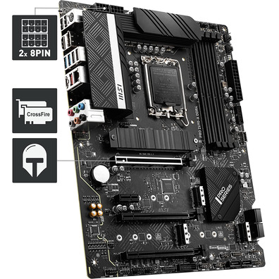 Placa Base MSI 1700 Pro Z690-A DDR4