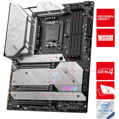 Placa Base MSI 1700 Z690 Force Wifi