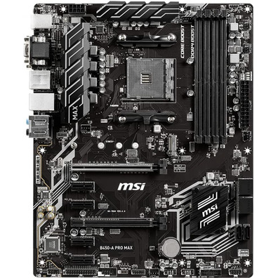 Placa Base MSI AM4 B450-A Pro Max