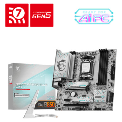 Msi placa base b850m gaming plus wifi am5