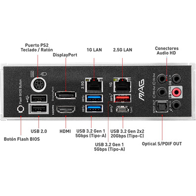 Placa Base MSI MAG B550 Tomahawk AM4