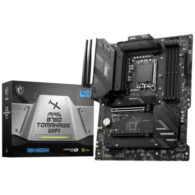 PLACA BASE MSI MAG B760 TOMAHAWK | LGA1700 | DDR5 | WIFI | ATX