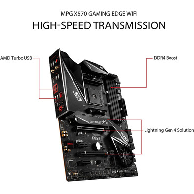 Placa Base MSI MPG X570 Gaming Edge Wifi AM4