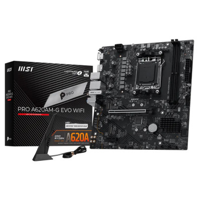 MSI AMD Pro A620AM-G EVO WIFI Socket AM5