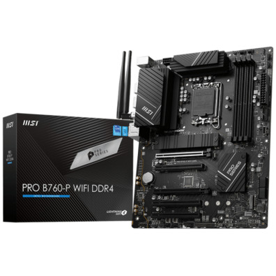 MSI PRO B760-P WIFI DDR4 placa base LGA 1700 ATX
