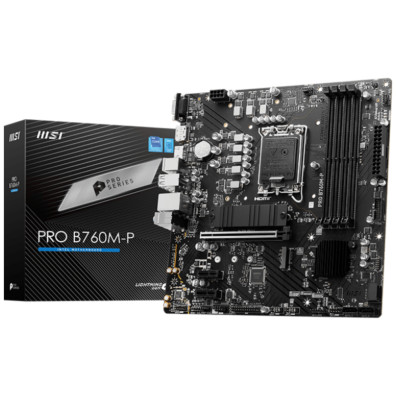 MSI PRO B760M-P placa base Intel B760 LGA 1700 micro ATX