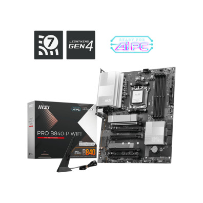 Placa Base MSI PRO B840-P WIFI Socket AM5