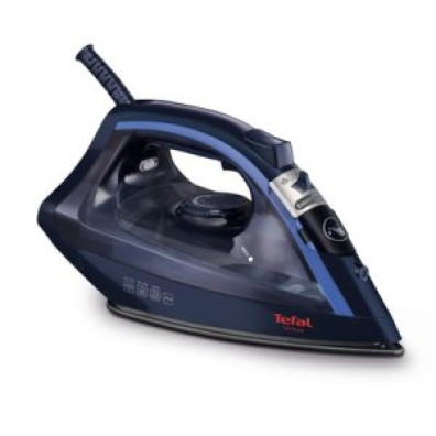 Plancha de Vapor TEFAL FV1713 Antiadherente 24 g/min Vapor 2000W - Azul