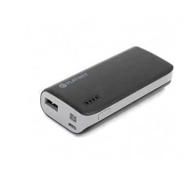 PLATINET POWER BANK 4400mAh 5V 1A+LINT.NEG-Gris