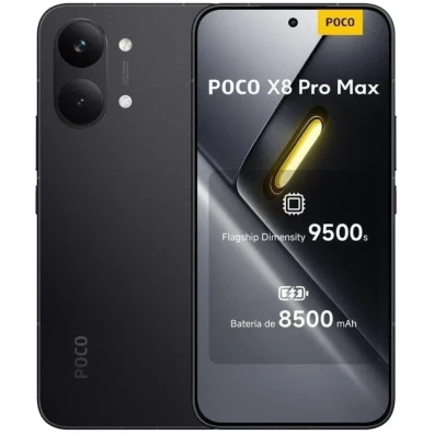 Xiaomi Poco X8 Pro Max 5G 12GB/256GB Negro - Smartphone de última generación