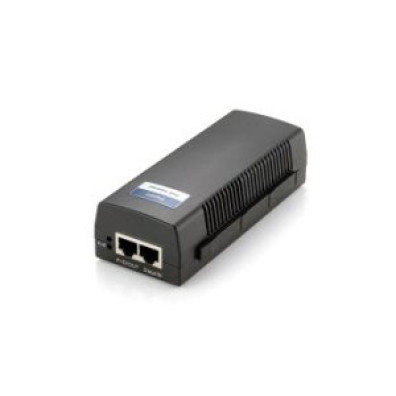 POE Injector Adapter Gigabit Level One - Transmisión de Datos y Alimentación por Cable 100m 15.4w