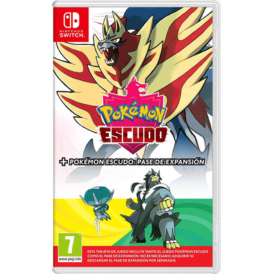 Pokemon Escudo + Pase de Expansión Switch