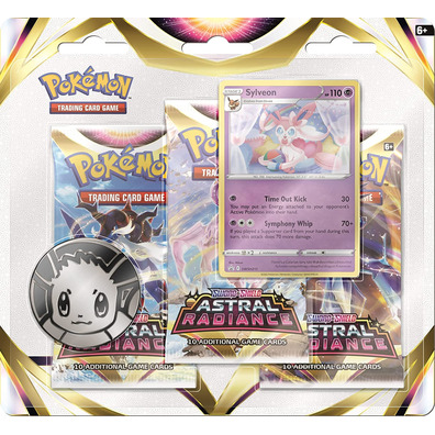 Pokemon TGC Three Booster Sword & Shield Astral  SWSH10 (Inglés)