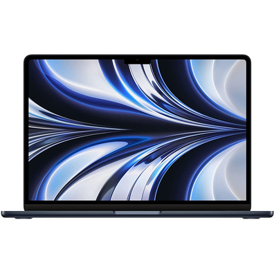 Portátil Apple Macbook Air 13 MBA 2022 Midnight M2/8GB/256GB/GPU 8C/13.6''