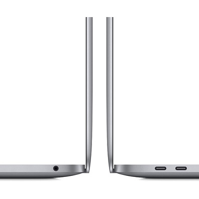 Portátil Apple Macbook Pro 13 2020 Space Grey M1 8GB/256GB MYD82Y/A