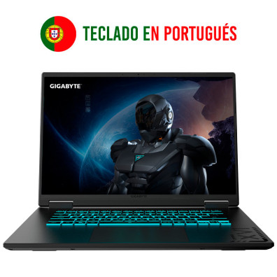 Portatil Gigabyte A16 3vhk3pt864sd R7 - 260 - 32gb - Ssd 1tb - Rtx 5060 8gb - 16 Pulgadaswuxga - Fr