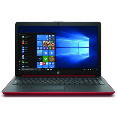 Portátil HP 15-DA2000NS ROJO i7/8GB/256GB SSD/MX130/15.6''