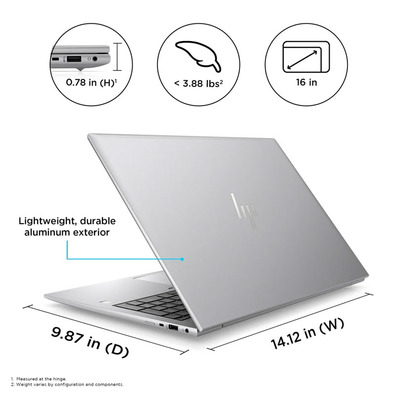 Portátil HP ZBook Firefly G7 14" i7 RAM 16GB SSD 512GB Reacondicionado
