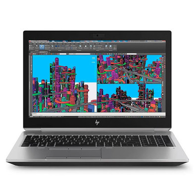 Portátil HP Zbook Studio G5 15,6" i7 RAM 32GB SSD 512GB NVIDIA Quadro P1000 (4Gb) Reacondicionado