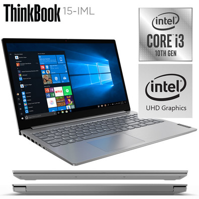 Portátil Lenovo Thinkbook 15IIL 20SM002LSP i3/8GB/256GB SSD/15.6''