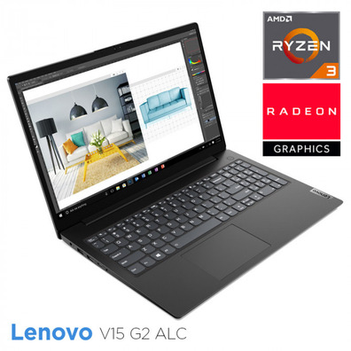 Portátil Lenovo V15 G2-ALC 82KD00004SP R3/8GB/256GB/15.6''