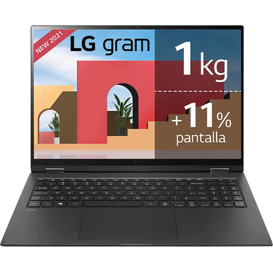 Portátil LG Gram 16Z90P-G.AA68B i5/16GB/512GB SSD/16"/Win11
