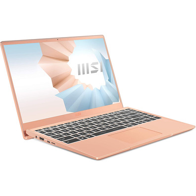 Portátil MSI 14 Modern B11MO-079XES i7/16GB/512GB/14'' Beige Mousse