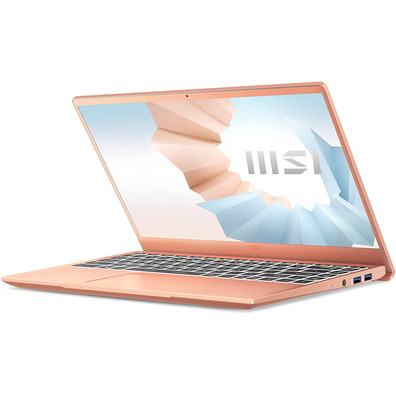 Portátil MSI 14 Modern B11MO-079XES i7/16GB/512GB/14'' Beige Mousse