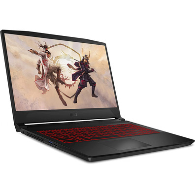 Portátil MSI Katana GF66 11UD-230XES i7/16GB/512GB SSD/RTX3050Ti/15.6''