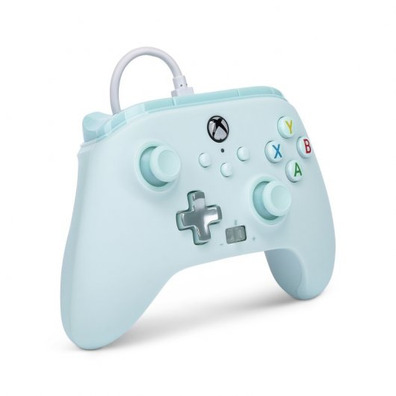Power A con Cable Extraíble Cotton Candy Blue Xbox Series/One/PC