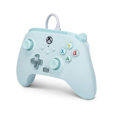Power A con Cable Extraíble Cotton Candy Blue Xbox Series/One/PC