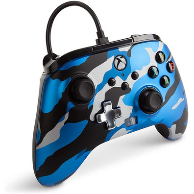 Power A Enhanced Wired Controller Camo Blue (Xbox One/Xbox Series X/S)