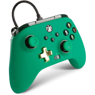 Power A Enhanced Wired Controller Emerald (Xbox One/Xbox Series X/S)