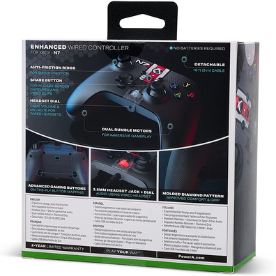 Power A Enhanced Wired Controller Mass Effect (Xbox One/Xbox Series X/S)