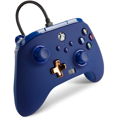 Power A Enhanced Wired Controller Midnight Blue (Xbox One/Xbox Series X/S)