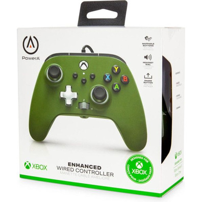 Power A Enhanced Wired Controller Soldier (Xbox One/Xbox Series X/S)