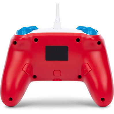 Power A Enhanced Wired Controller Woo-Hoo! Mario (Red)