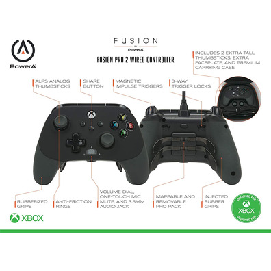 Power A Wired Controller Fusion Pro 2 (Xbox One/Xbox Series)