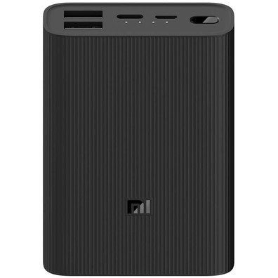 Powerbank 10000mAh Xiaomi Mi Power Bank 3 Ultra Compact Negra