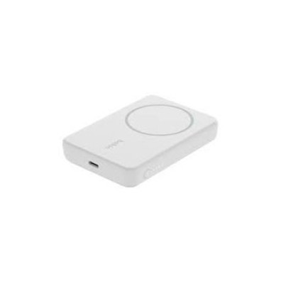 POWERBANK BLANCO BELKIN BPD004BTWH BOOST CHARGE 5K WIRELESS MAGNETICA 1 USB-C 10W