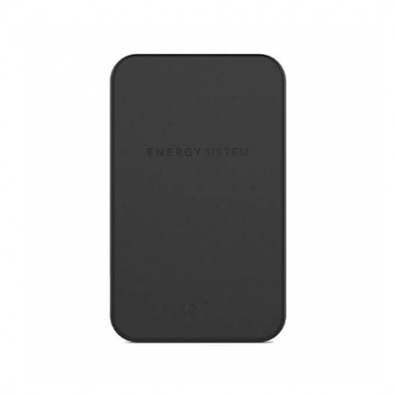 Powerbank Energy System 5000 mAh con cable integrado Negro