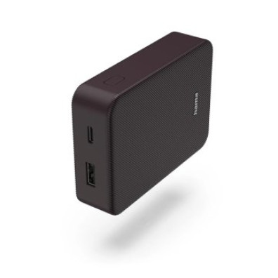 POWERBANK Hama Color 10 10000mAh Púrpura USB-C USB-A