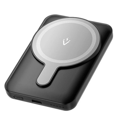 Powerbank Inalámbrica Magnética 5000mAh 20W Vention FHSB0 Negra