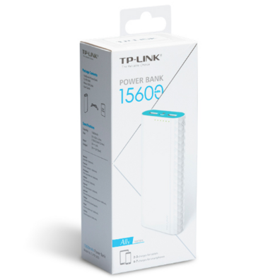 Powerbank tp-link 15.600mah (5v/2.4a)+ 1p micro usb + linterna